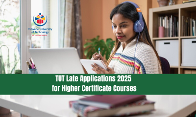 TUT Late Applications 2025 for Higher Certificate Courses